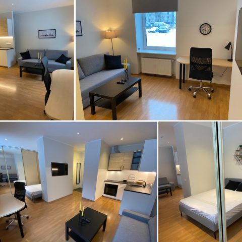 Ühetoalise korteri remont kesklinnas Tallinnas – korter pärast siseviimistlust
